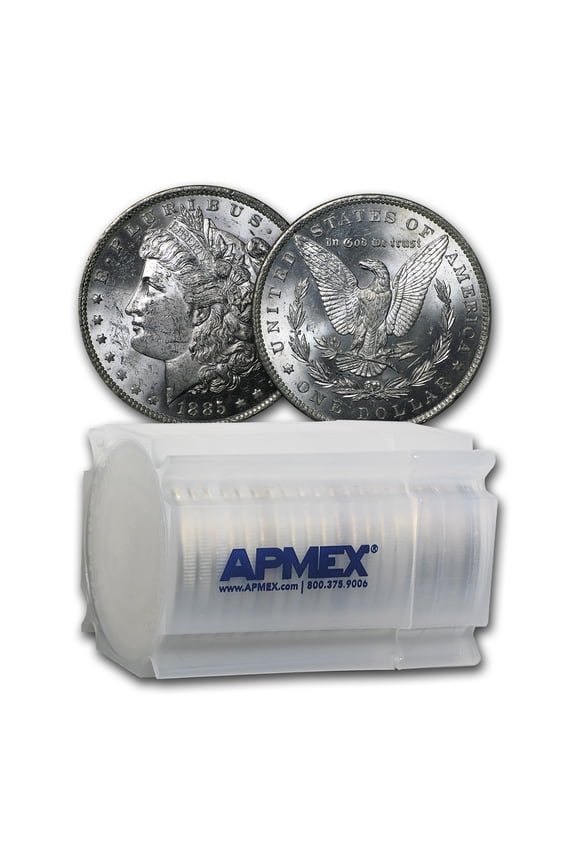 1885-O Morgan Dollars BU (20 Count Roll)