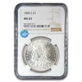 thumbnail image 1 of 1885-S Morgan Dollar MS-63 NGC, 1 of 3