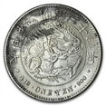 thumbnail image 1 of (1886-1912) Japan Silver Yen Mutsuhito Era Avg Circ, 1 of 2