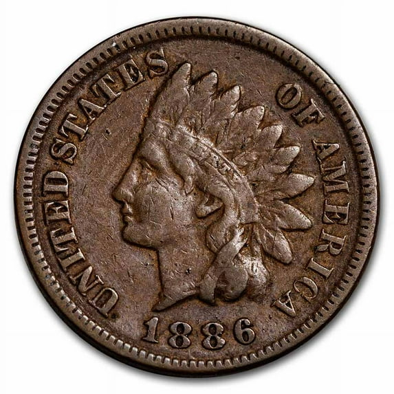 1886 Indian Head Cent Type-I Fine
