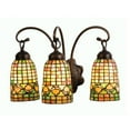 thumbnail image 1 of 18866 Meyda 18"W Tiffany Acorn 3 Lt Vanity Light, 1 of 2