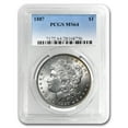 thumbnail image 1 of 1887 Morgan Dollar MS-64 PCGS, 1 of 3