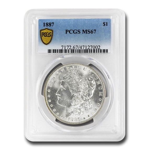 1887 Morgan Dollar MS-67 PCGS