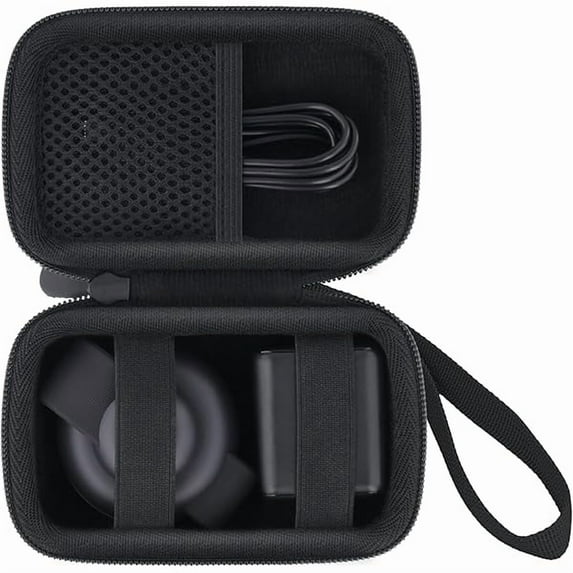1888 Case for Anker MagSafe UFO 3-in-1 MagGo Wireless Charger Station 15W Foldable Travel Charging Pad, Hard Travel Case Compatible with Anker MagGo Charging Station and Adapter (Black Case)