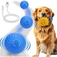 thumbnail image 1 of 1888 Interactive Dog Toys - Self Rolling Ball with Cover Anti-Chewer for Small/Medium/Large Puppy Pet, Moving Ball for Dogs Enrichment, Motion Activated Toys That Move on its Own, 1 of 1