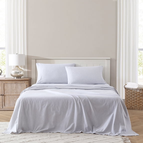 1888 Mills Easy Eco Sheet Set Full - Grey Melange