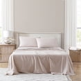 thumbnail image 1 of 1888 Mills Easy Eco Sheet Set Queen - Tan, 1 of 9