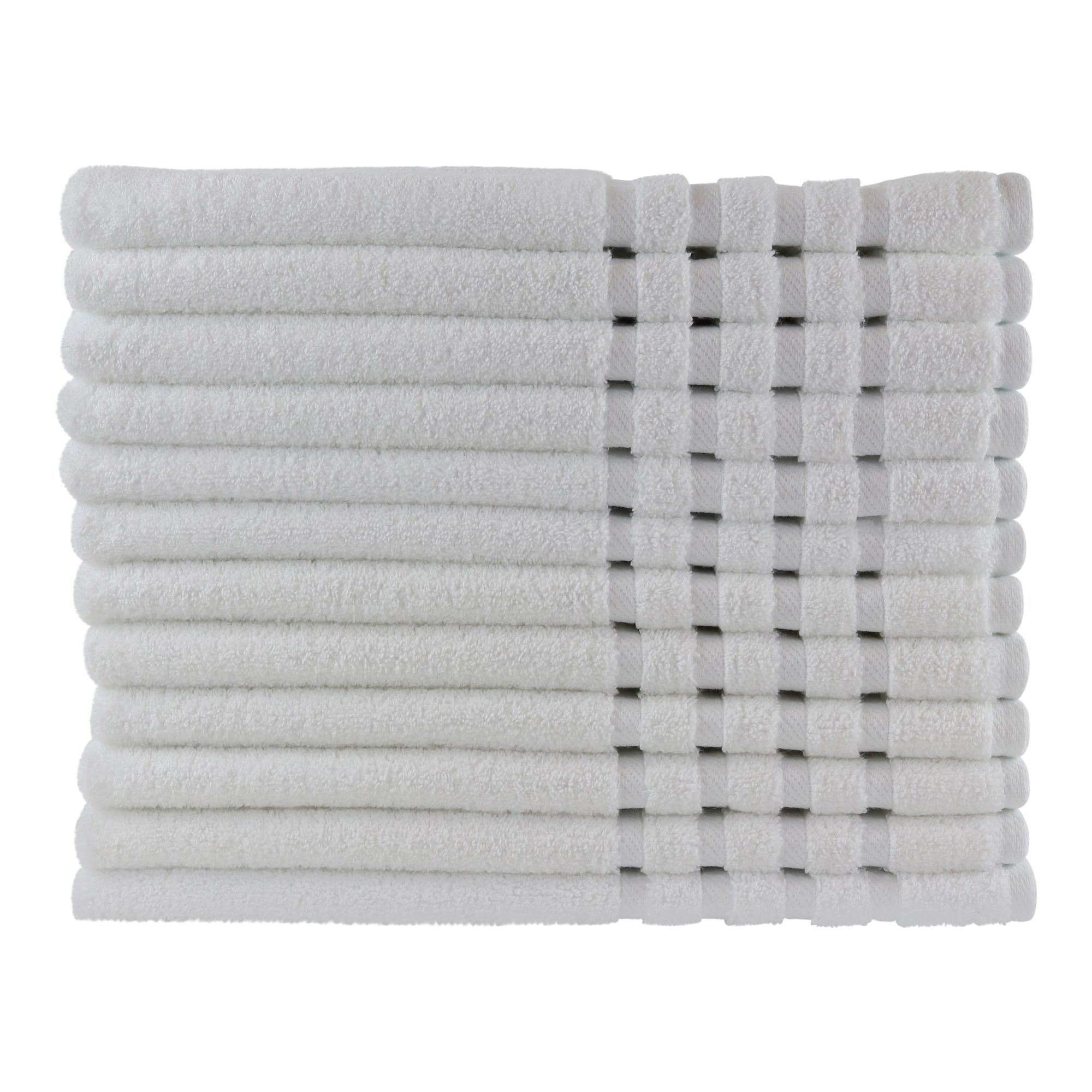 1888 Mills Naked Cotton/Tencel Modal Bath Mats, 22in x 36in, White