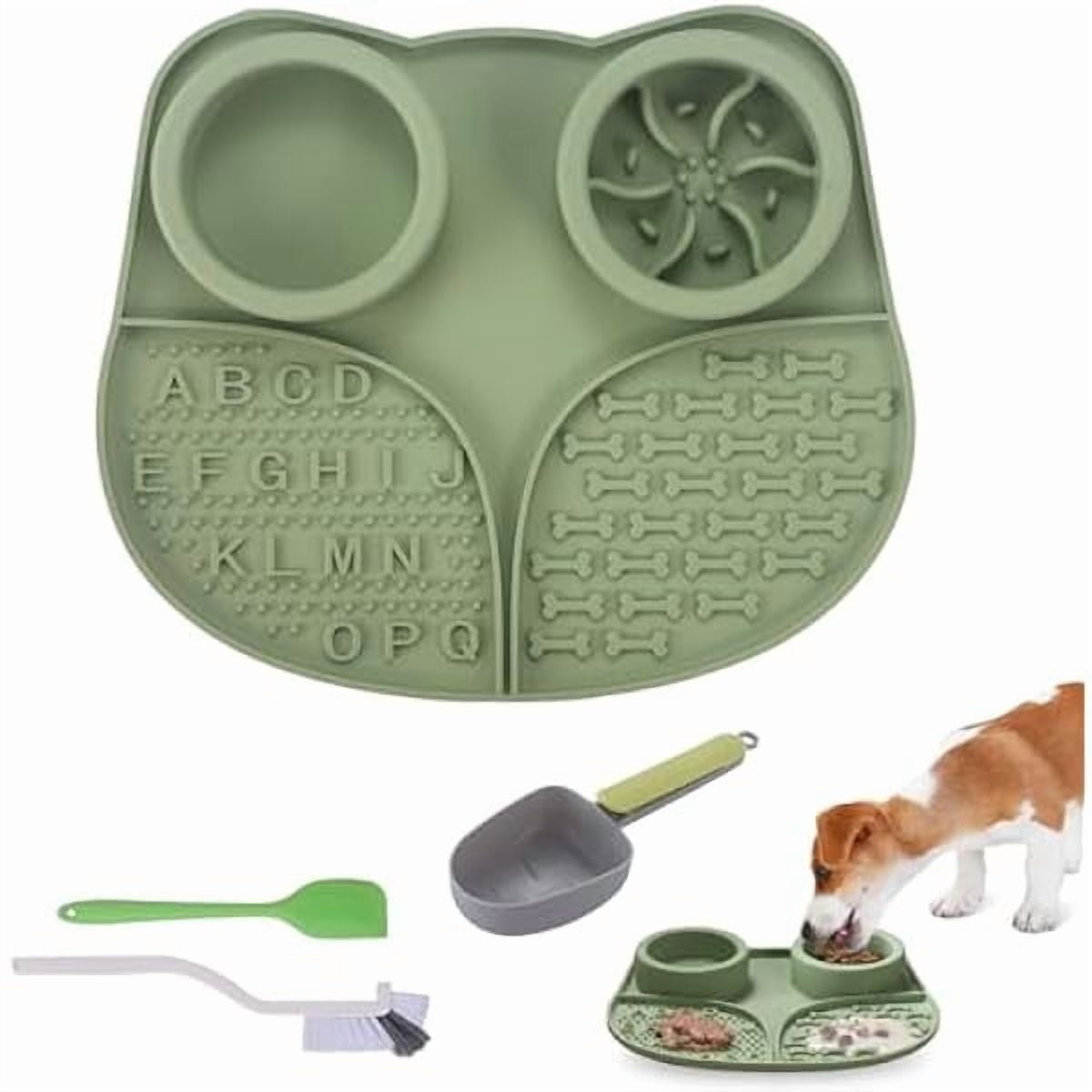 1888 Silicone Lick Mat for Dogs Cats – Slow Feeder Bowl, Non