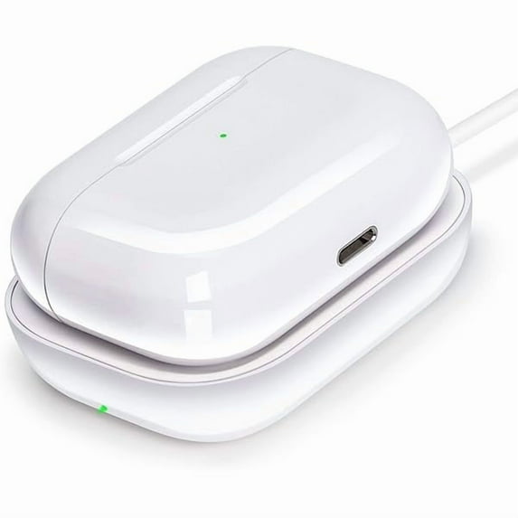 1888for Airpods Pro Charger, Wireless Charger for AirPods 4 (Active Noise Cancellation)/3rd/AirPods Pro 2nd/Airpods Pro/Airpods, Charging Station for Airpods and Airpods Pro, White-2