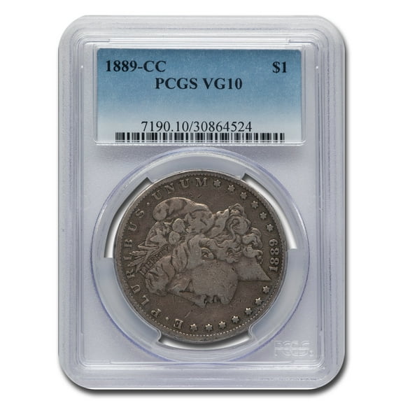 1889-CC Morgan Dollar VG-10 PCGS