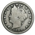 thumbnail image 1 of 1889 Liberty Head V Nickel VG, 1 of 2