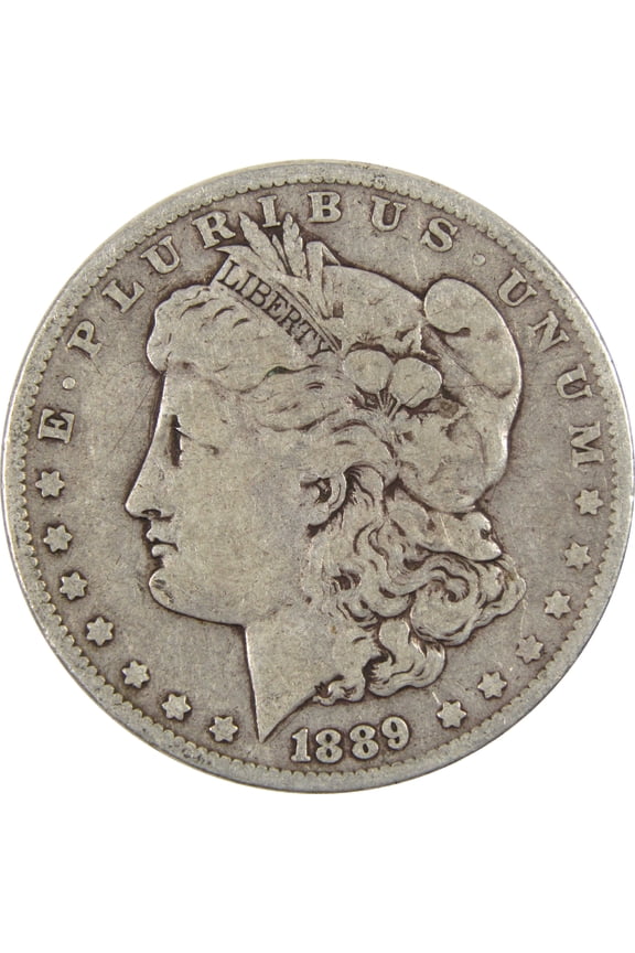 1889 Morgan Dollar VG Very Good Silver $1 Coin