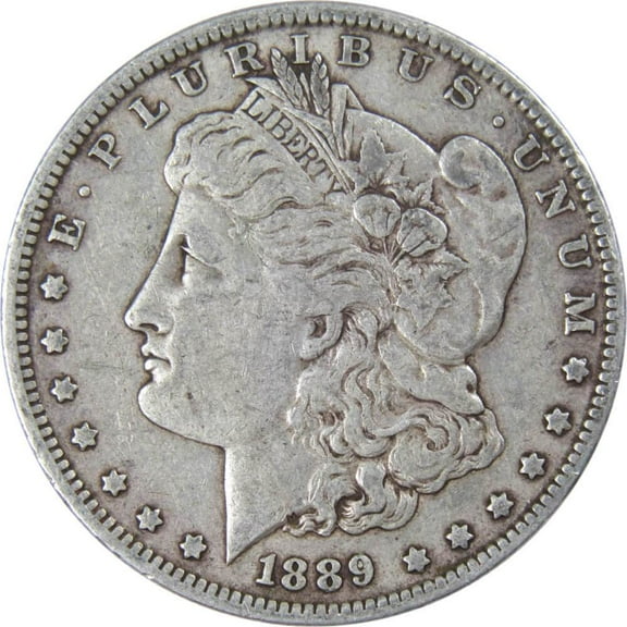1889 O Morgan Dollar VF Very Fine 90% Silver $1 US Coin Collectible