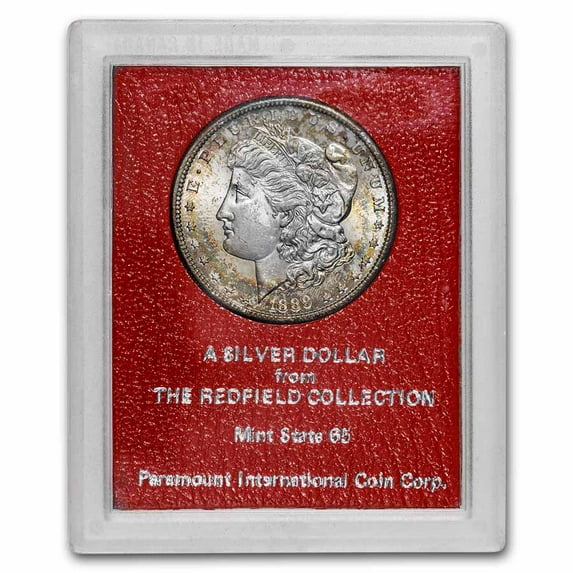 1889-S Morgan Dollar Redfield Collection MS-65