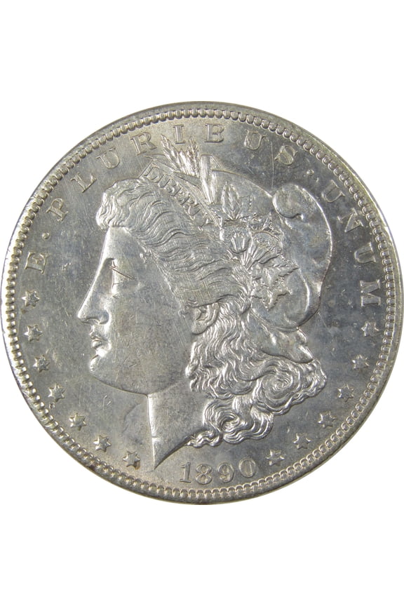 1890 CC Morgan Dollar Borderline Uncirculated Silver SKU:I17932
