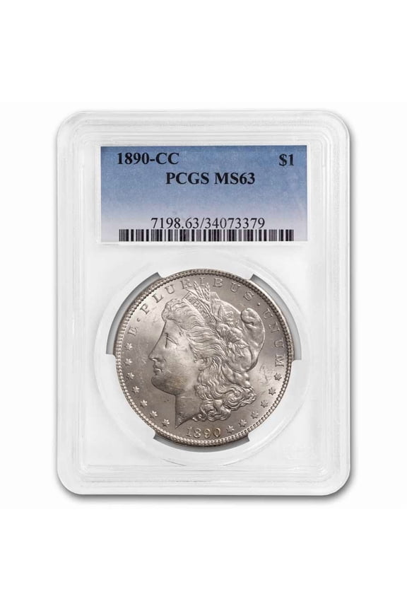 1890-CC Morgan Dollar MS-63 PCGS