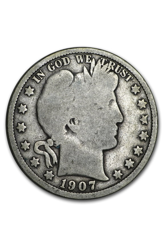 1892-1915 Barber Half Dollars Avg Circ
