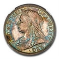 thumbnail image 1 of 1893 Great Britain Silver Half Crown Victoria Veil PR-67 NGC, 1 of 2
