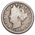 thumbnail image 1 of 1893 Liberty Head V Nickel AG, 1 of 2