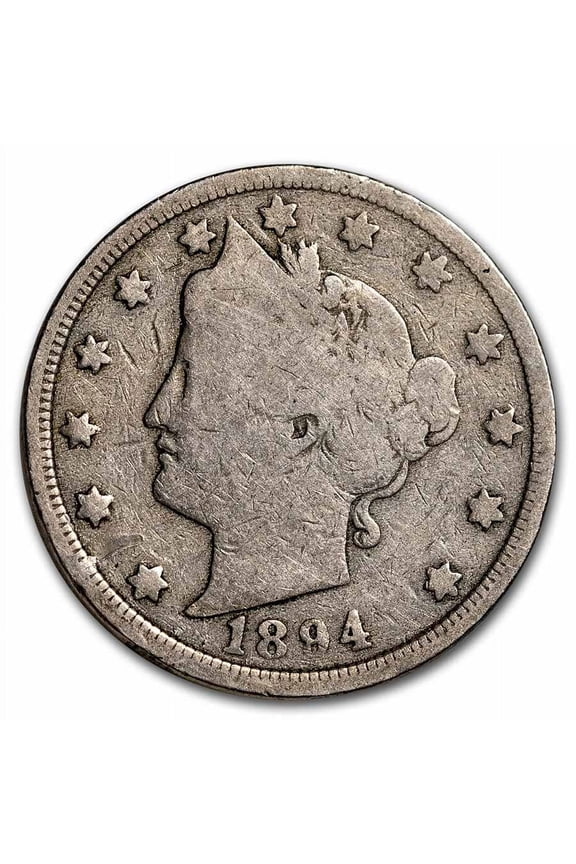 1894 Liberty Head V Nickel Good