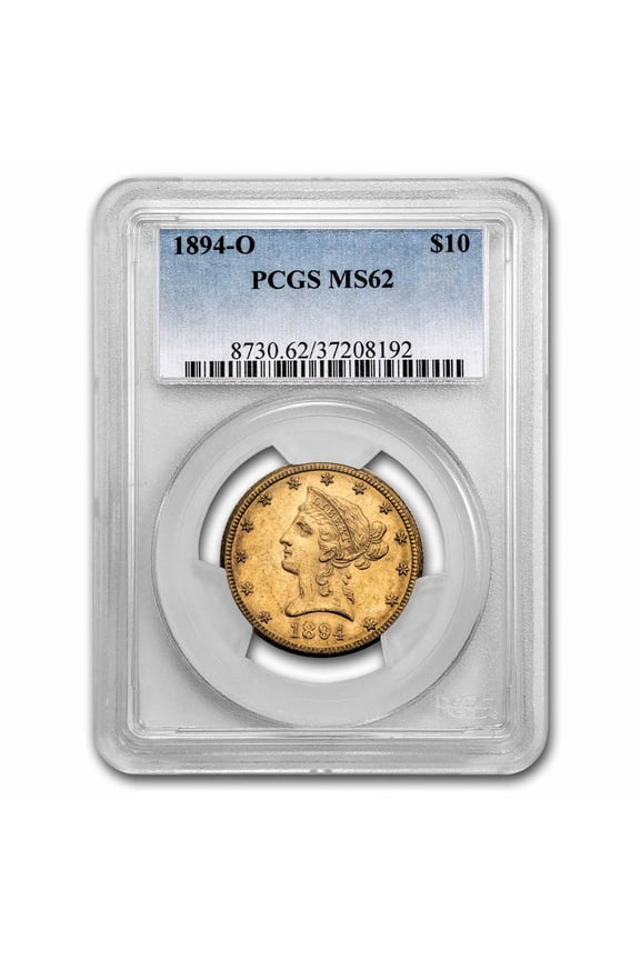 1894-O $10 Liberty Gold Eagle MS-62 PCGS