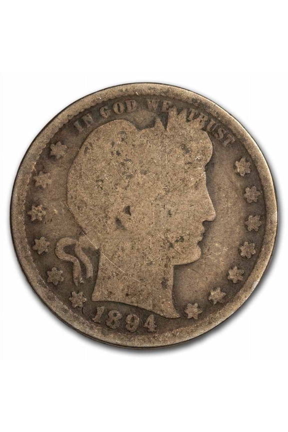 1894-S Barber Quarter AG