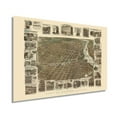 thumbnail image 1 of 1895 Ottawa Ontario Canada Map - Old Map of Ottawa  -  History Map of  Ontario Canada  with Views of Principal Business Buildings Wall Art Poster, 1 of 8