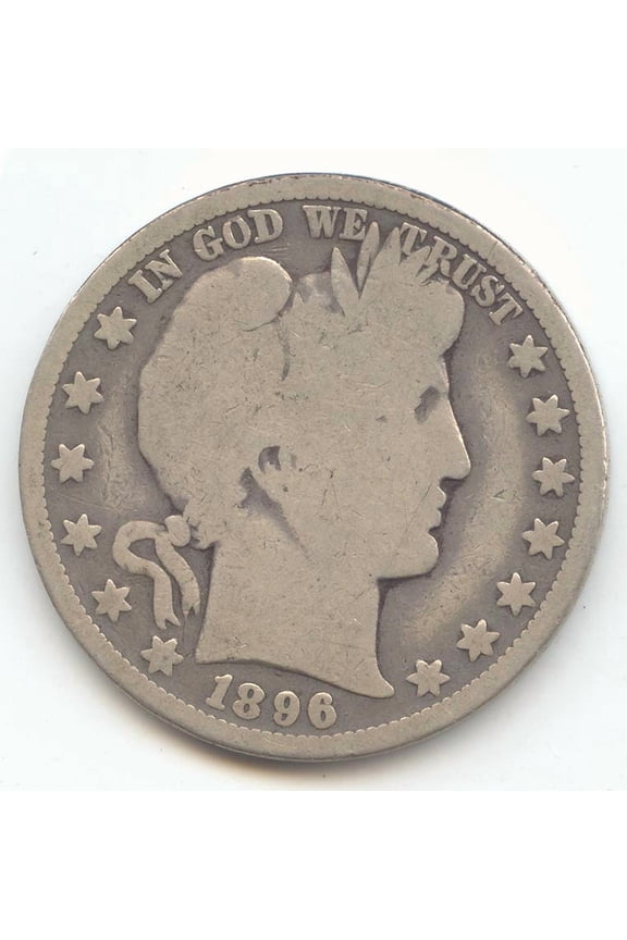 1896-O Barber Half Dollar, Good/AG