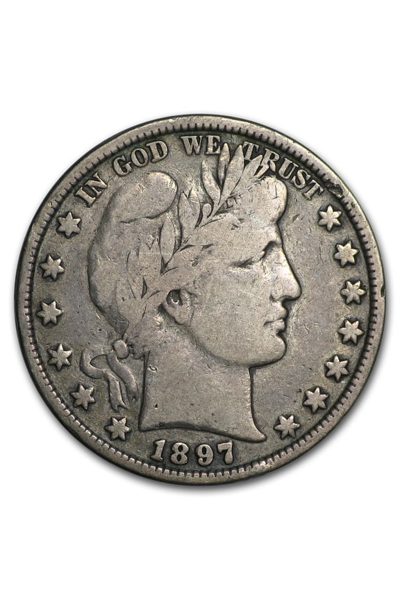 1897 Barber Half Dollar VG