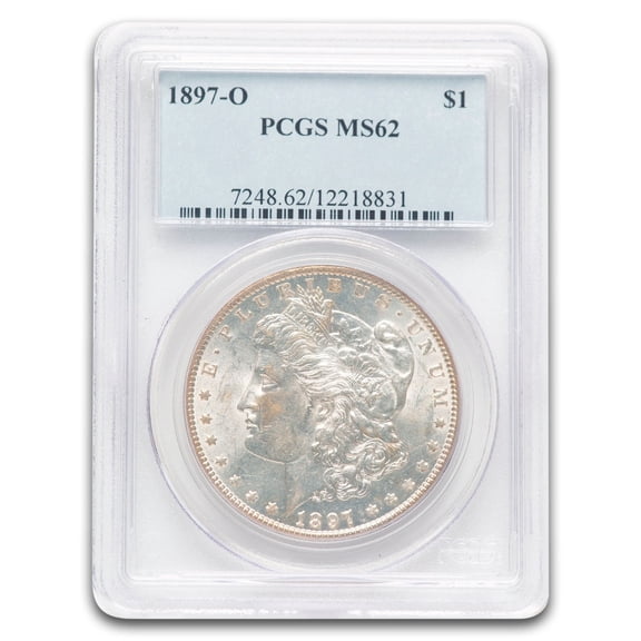 1897-O Morgan Dollar MS-62 PCGS