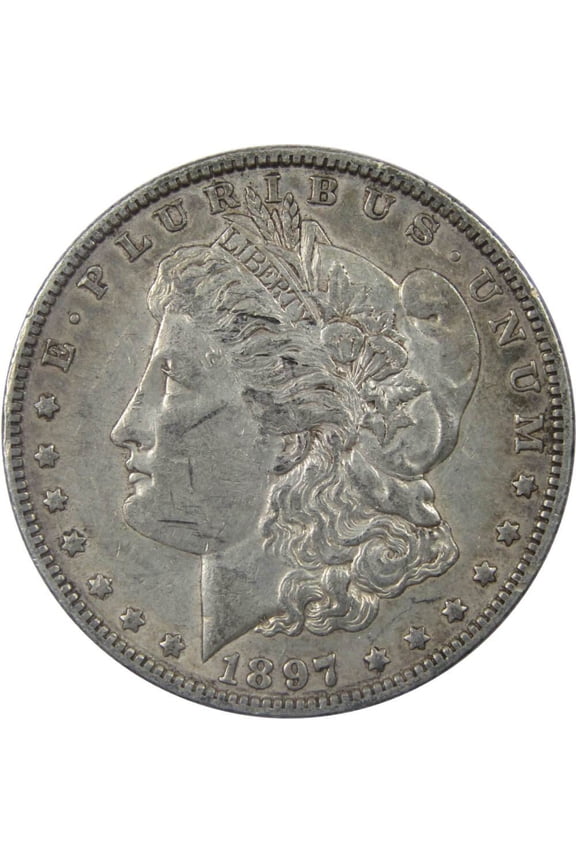 1897 O Morgan Dollar VF Very Fine 90% Silver $1 US Coin Collectible