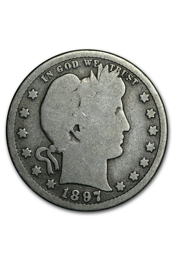 1897-S Barber Quarter Good