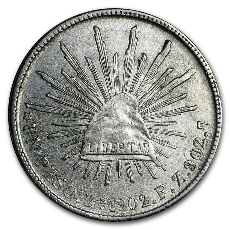 1898 メキシコ　1ペソ　R S 902.7 1898 メキシコ 1ペソ R S 902.7 1898 Mexico Peso Large Silver