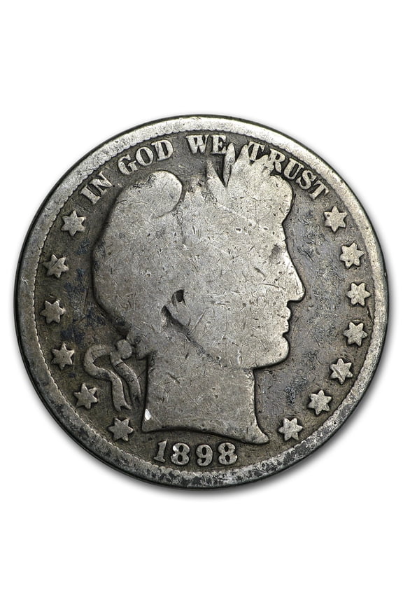 1898 Barber Half Dollar Good