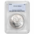 thumbnail image 1 of 1898 Morgan Dollar MS-64 PCGS, 1 of 3