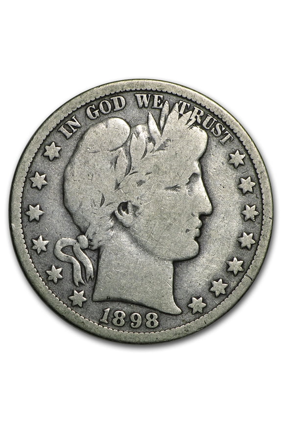 1898-O Barber Half Dollar VG