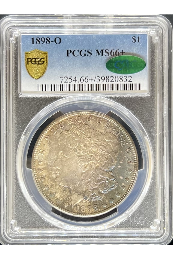 1898-O Morgan Dollar MS66+ PCGS CAC (PA39820832)