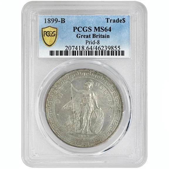 Great Britain Mint 1899-B Trade $1 Prid-8 Great Britain MS64 PCGS Rare Coin