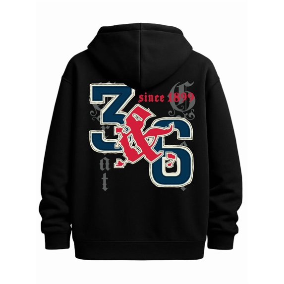 1899 Heritage sweatshirt mens machine washable black New Spring and Autumn Season Printed Hoodie in Style Casual Wear on Weekends halloween Fashion Unisex hoodie