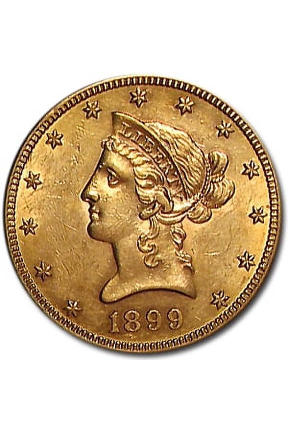 1899-S $10 Liberty Gold Eagle AU