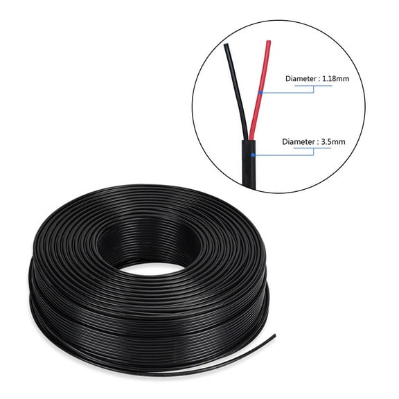 18AWG/20AWG/22AWG Hookup Electrical Wire LED Strips Extension Cord Power Cable