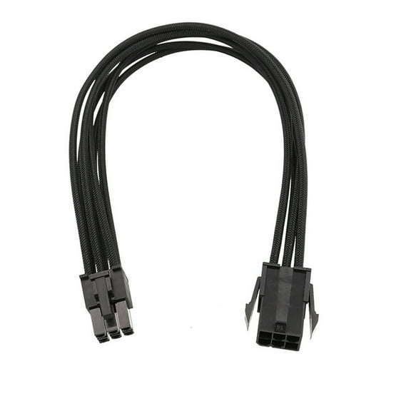 18AWG Tinned 6Pin PCIe Power Extension Cables, Male to Female Cable for Graphics Card Installation