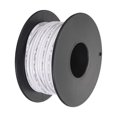 thumbnail image 1 of Uxcell 18AWG Stranded Wire Hookup 10M/33ft White, Electrical Wire UL1007 Spool, 1 of 6