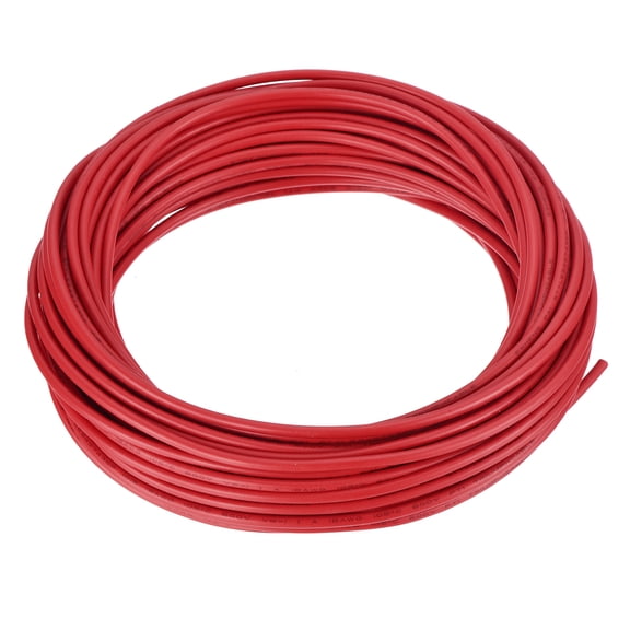18AWG Wire 18 Gauge Stranded Wire Hookup Wire, UL1015 Tinned Copper Wire 15m/50ft Red