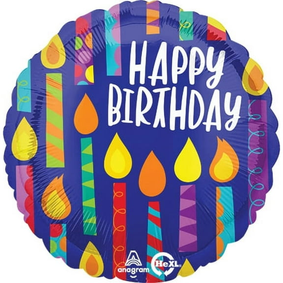 18C HX HBD HAPPY CANDLES