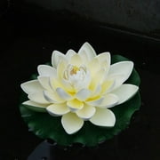18CM Artificial Floating Lotus Shape Water Surface Decorartion for Pool Pond Good Gift For Family And Friends