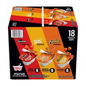 Doritos Pizzerolas Box of 5 Bags, Triangle Shaped Pizza Chips - Walmart.com
