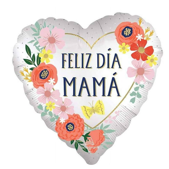 18H XL STN FELIZ DIA MAMA BLOOMS