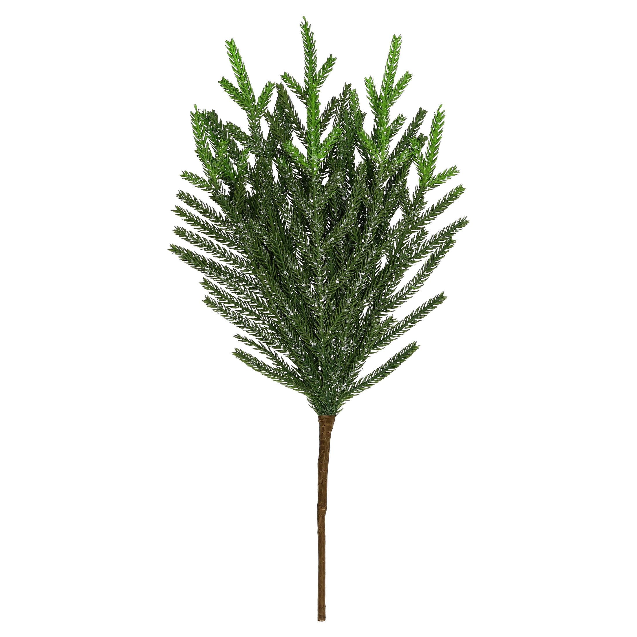 Evergreen Branch Decorative Christmas Pick, 18", by Holiday Time